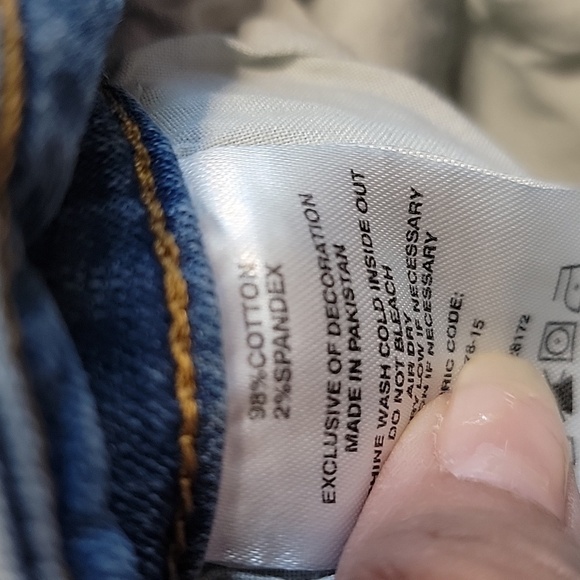 Ring of Fire Size 32x30 Slim Denim Blue Jeans, Medium Wash Gently Used Condition - Picture 8 of 12